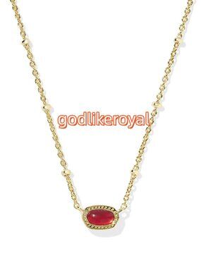 Mini Elisa Gold Satellite Short Pendant Necklace